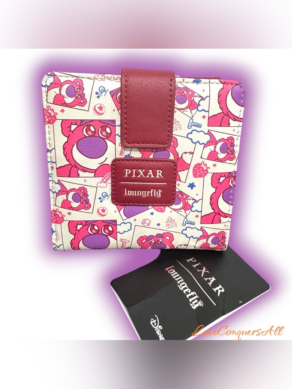 Loungefly Disney Pixar Toy Story Lotso Bifold Wallet